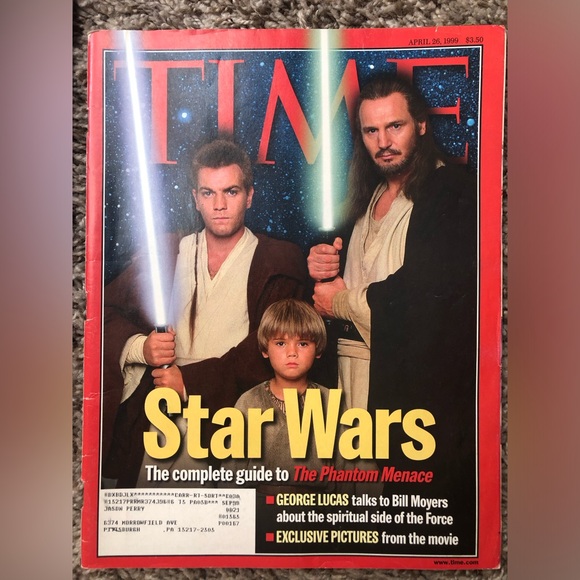 π¨βπ§βπ§πππ
πΌTIME Magazine Star Wars Ephemera / 4 Issues- Lot - Picture 3 of 5